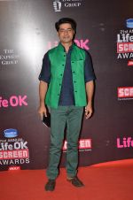 Sushant Singh at Life Ok Screen Awards red carpet in Mumbai on 14th Jan 2015
